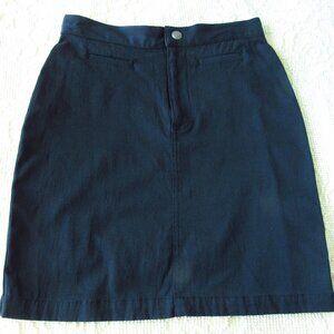 Tommy Hilfiger Mini Skirt (Black) – Women's Size 4